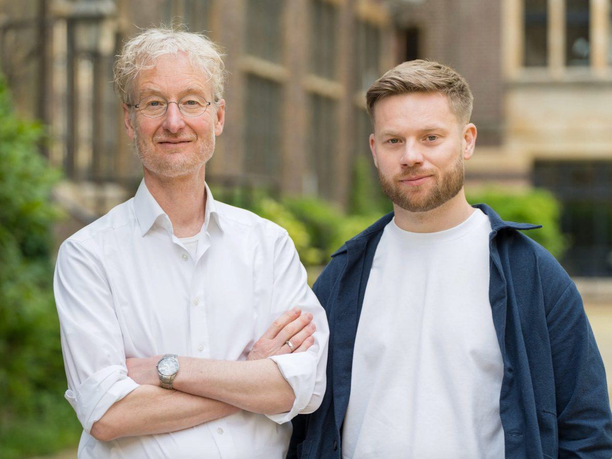 Prof Max Welling and Dr Chad Edwards, co-founders of CuspAI