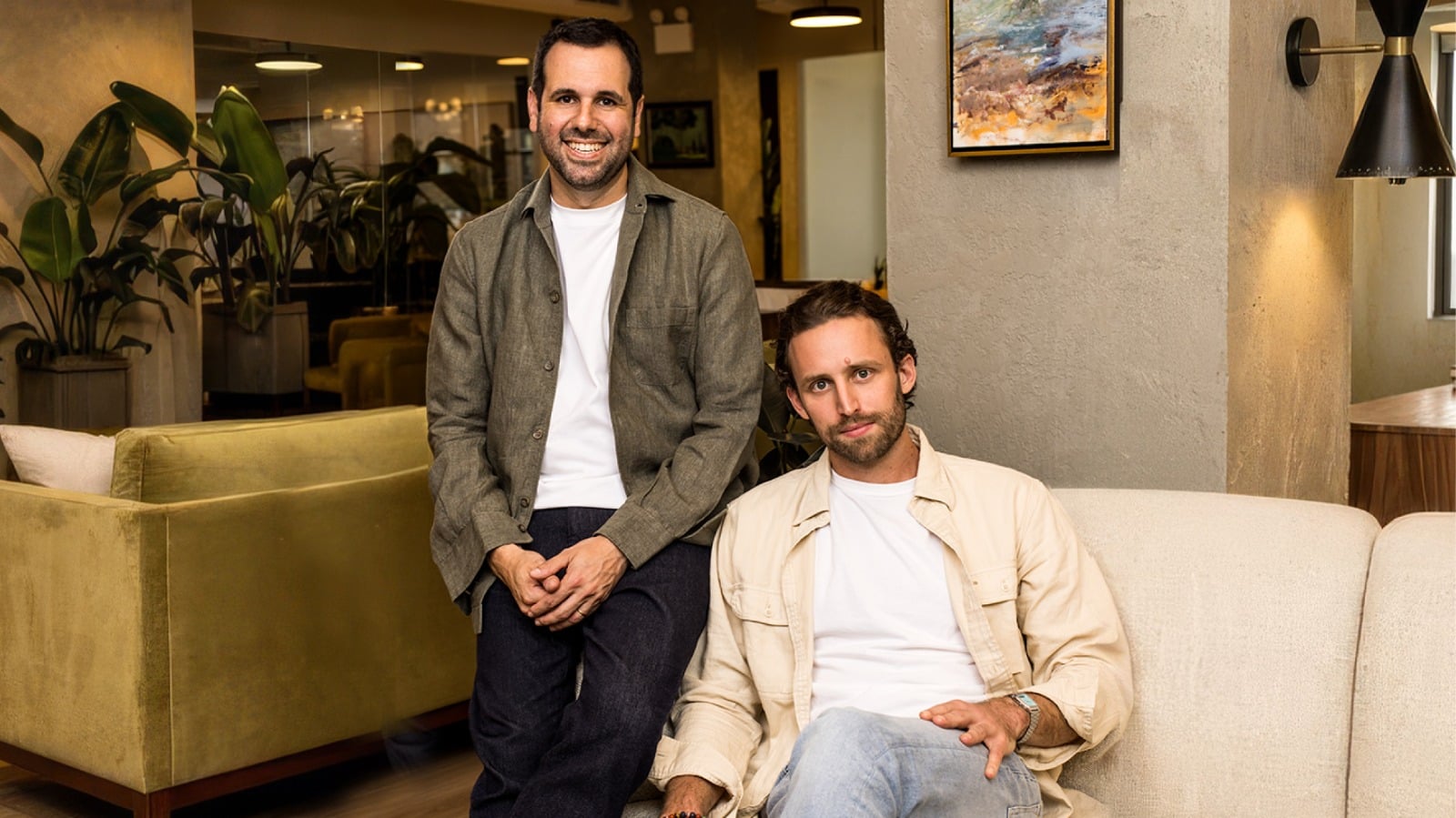 Oasis Security founders Danny Brickman (right) and Amit Zimerman