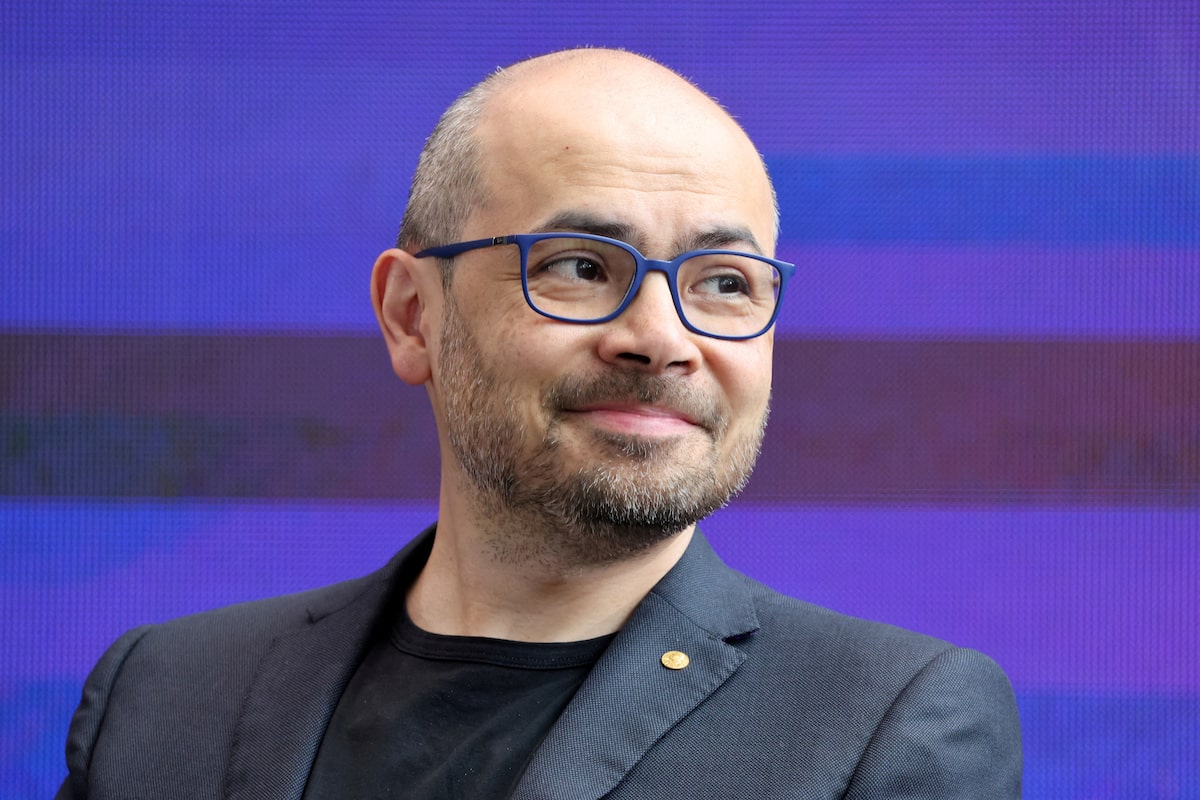 Google DeepMind co-founder Demis Hassabis at Imperial College London