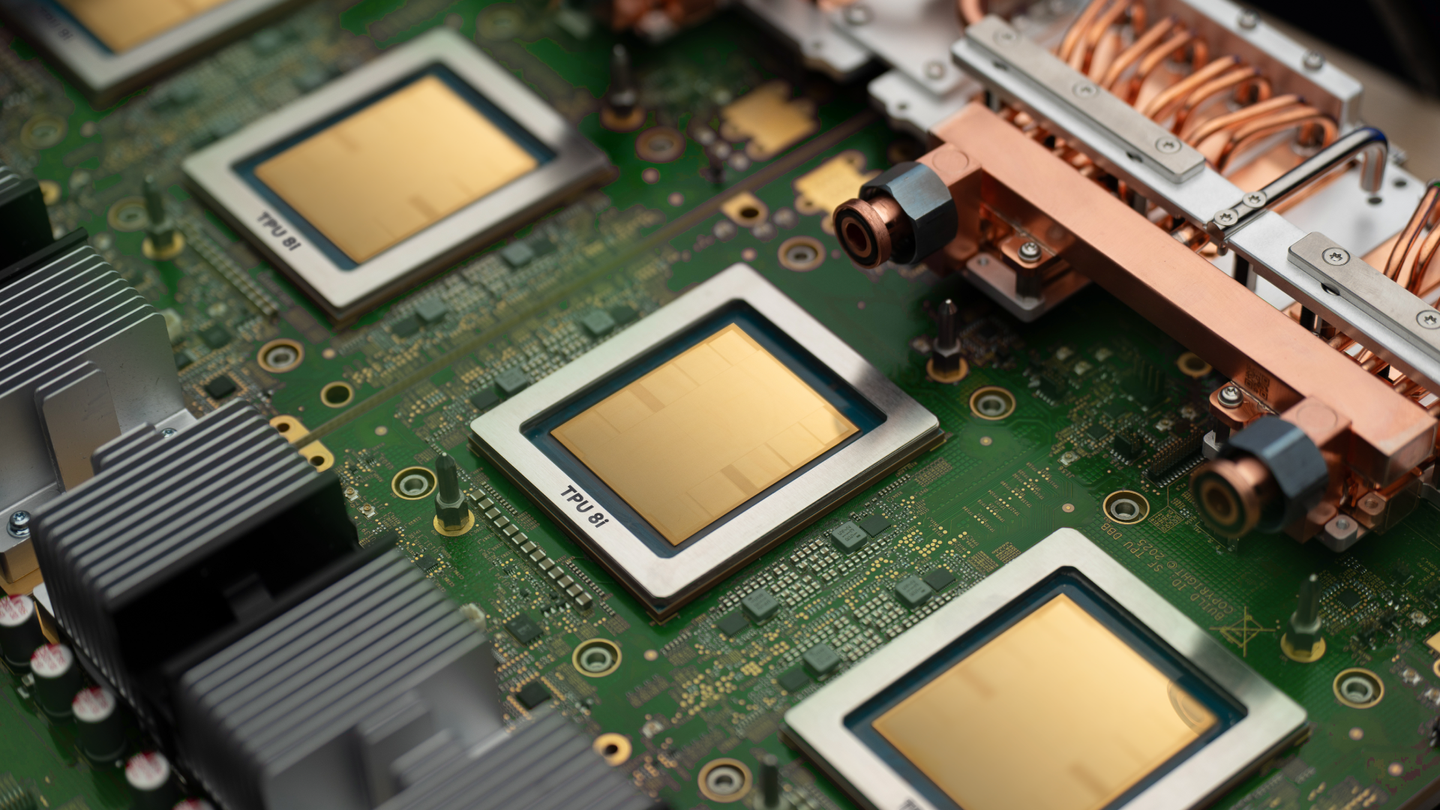 Google TPU 8t and 8i chips unveiled at Cloud Next '26