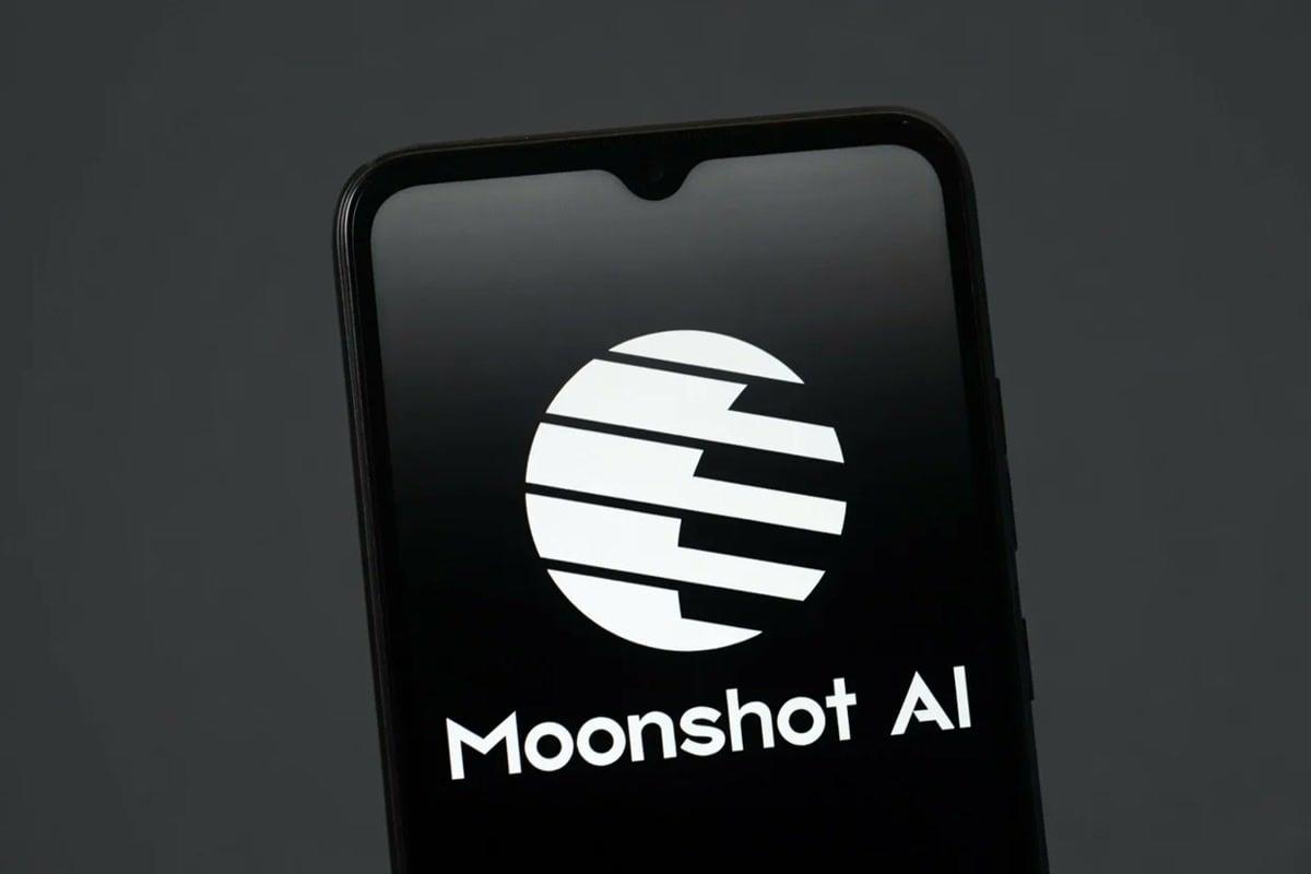 Moonshot booth at the World Artificial Intelligence Conference in Shanghai, July 2026