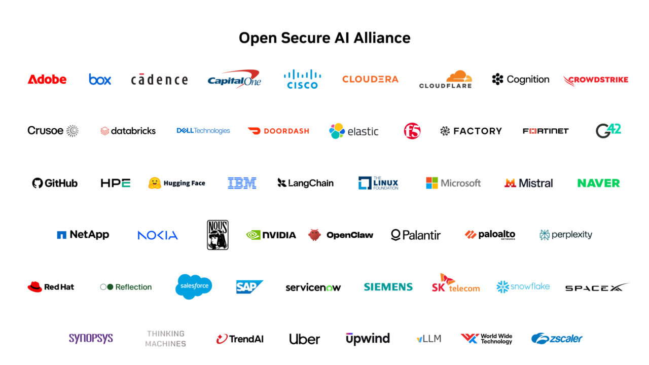 Open Secure AI Alliance founding members